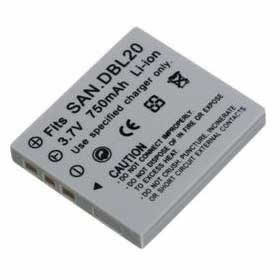 Запасной аккумулятор для Sanyo DB-L20AU